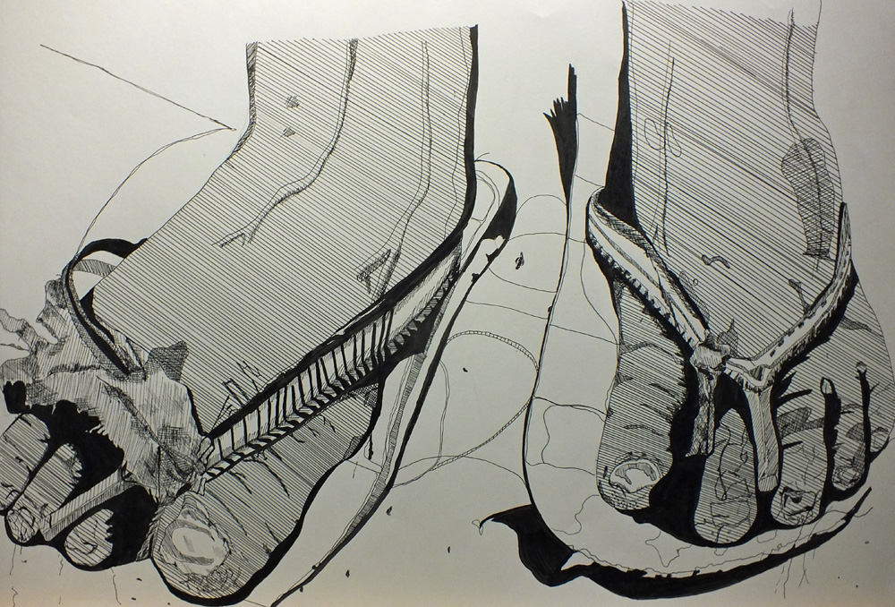 Drawing by Mel Anderson