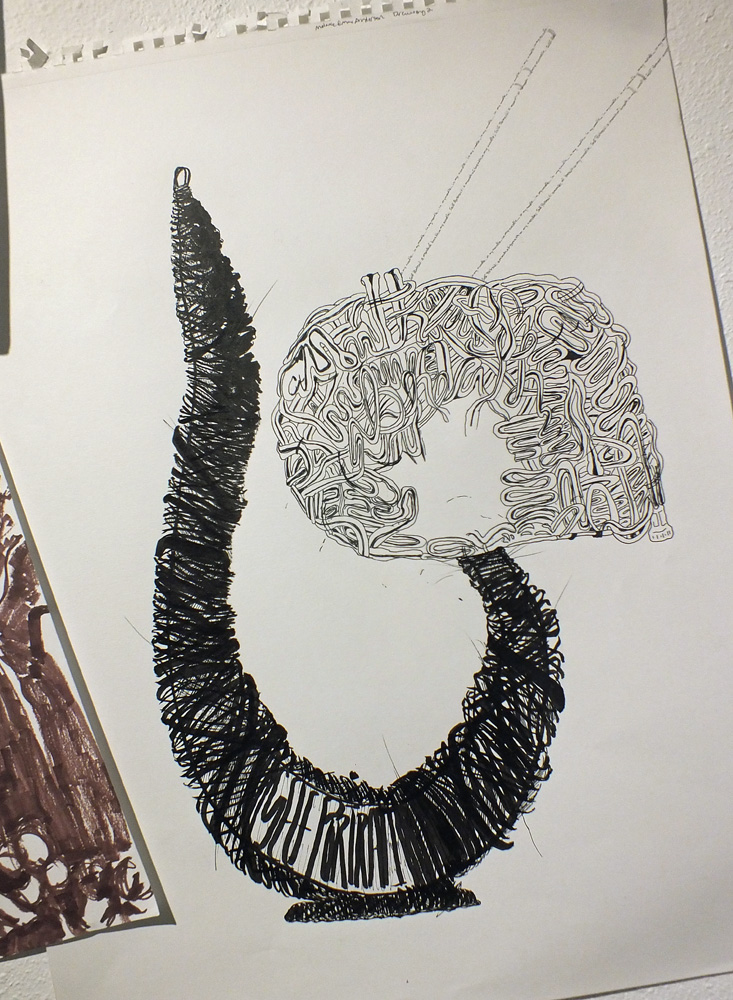 Drawing by Mel Anderson