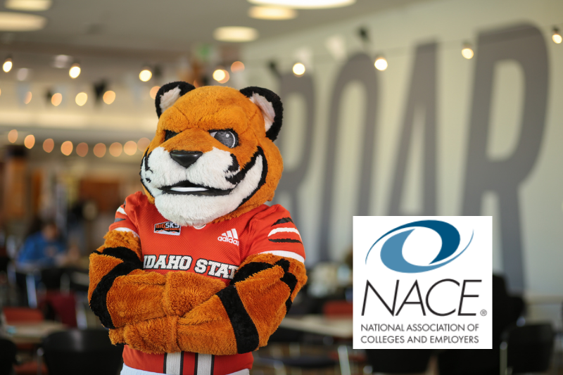 Benny Bengal with the NACE logo