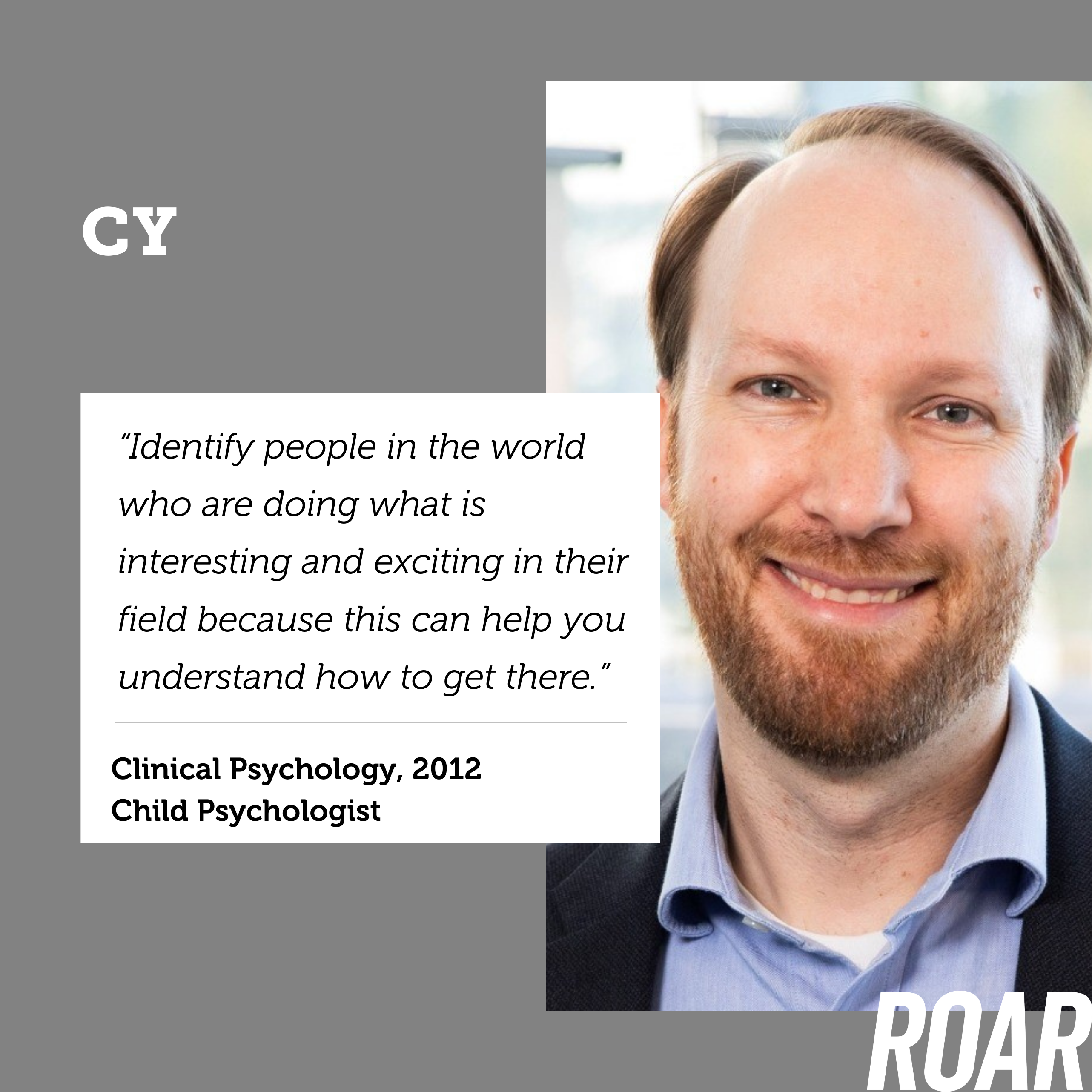 Alumni Highlight of Cy, 