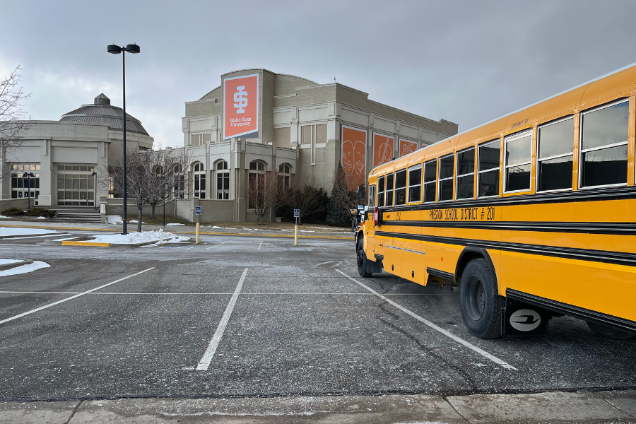 Over 250 middle and high school students from Idaho participated in the Honors Orchestra, hosted at ISU