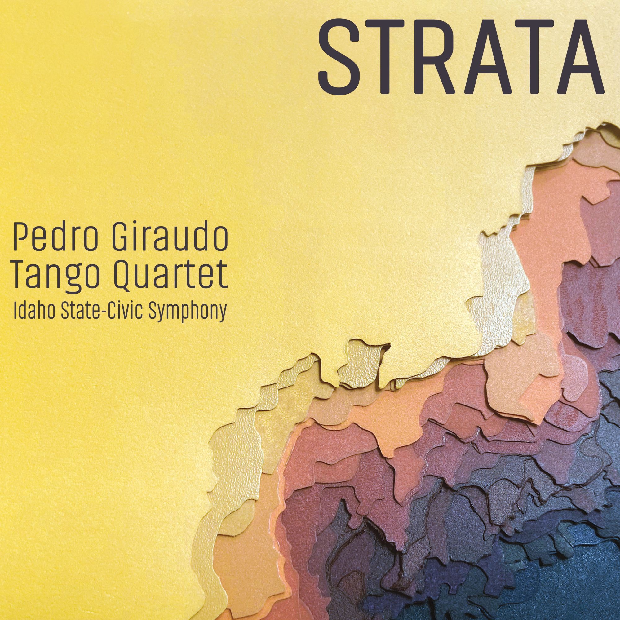 Strata Album Cover: Pedro Giraudo Tango Quartet