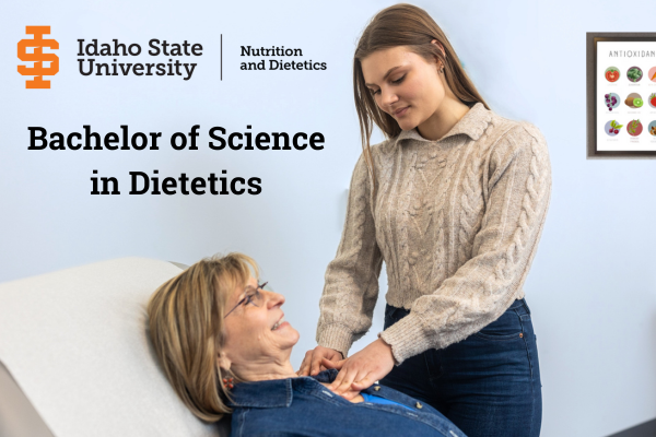Dietitian performing a nutrition focused physical exam