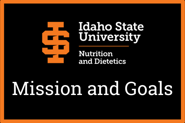 simply image with idaho state logo and the words mission and goals