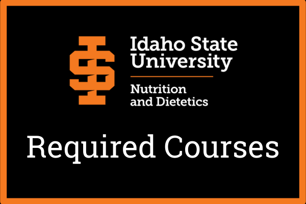 simply image with idaho state logo and the words required courses
