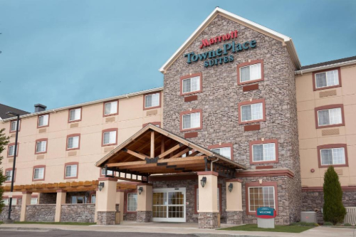 Front of the TownePlace Suites Pocatell