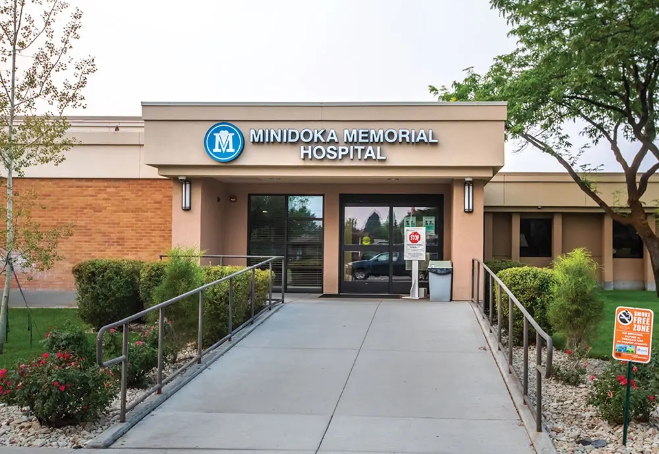 Minidoka Hospital Entrance Image