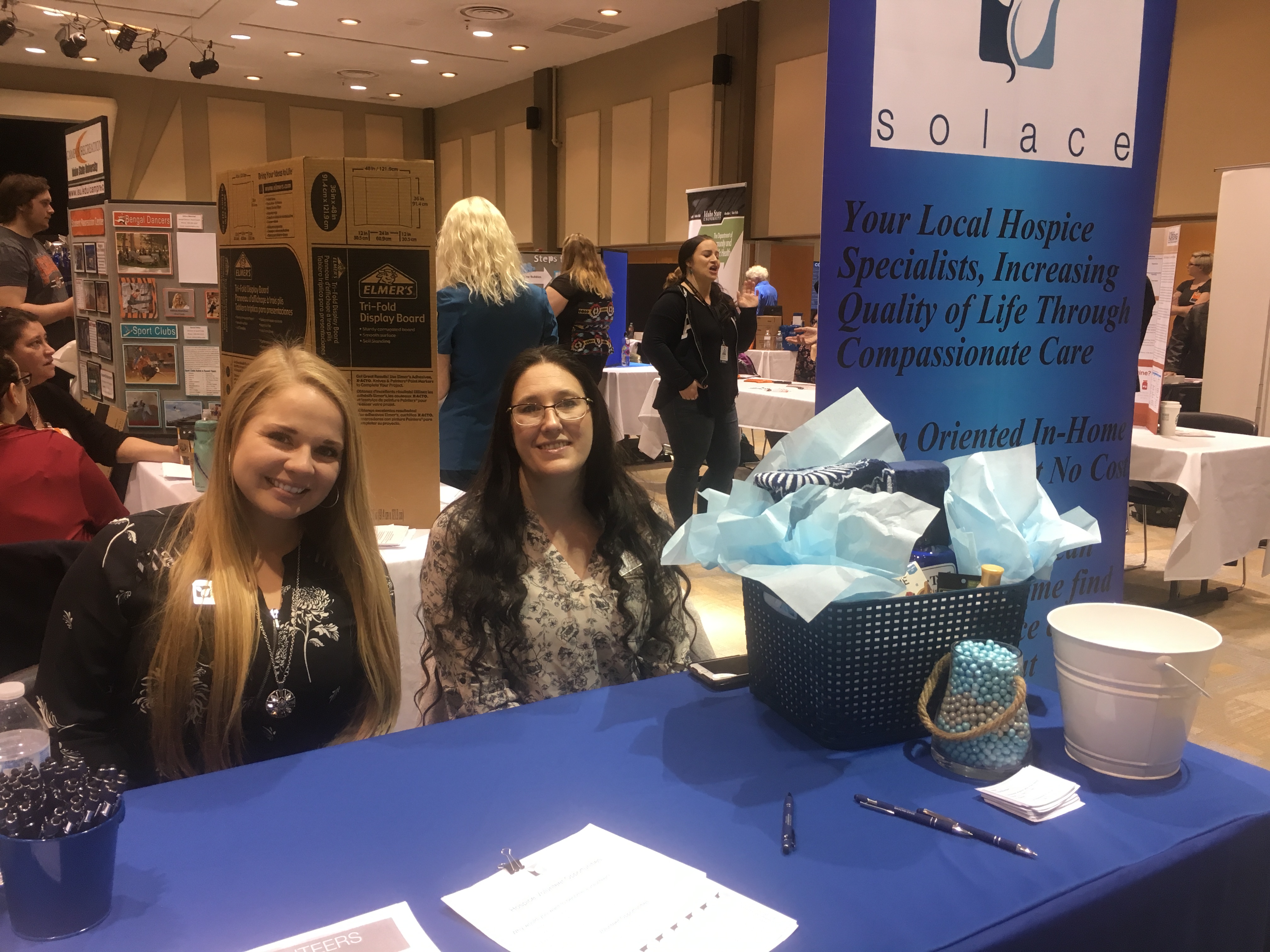 Solace Hospice at ISU Health Fair 2018