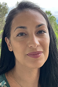 A picture of a woman smiling