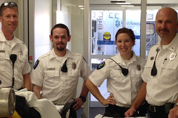 Paramedic group shot