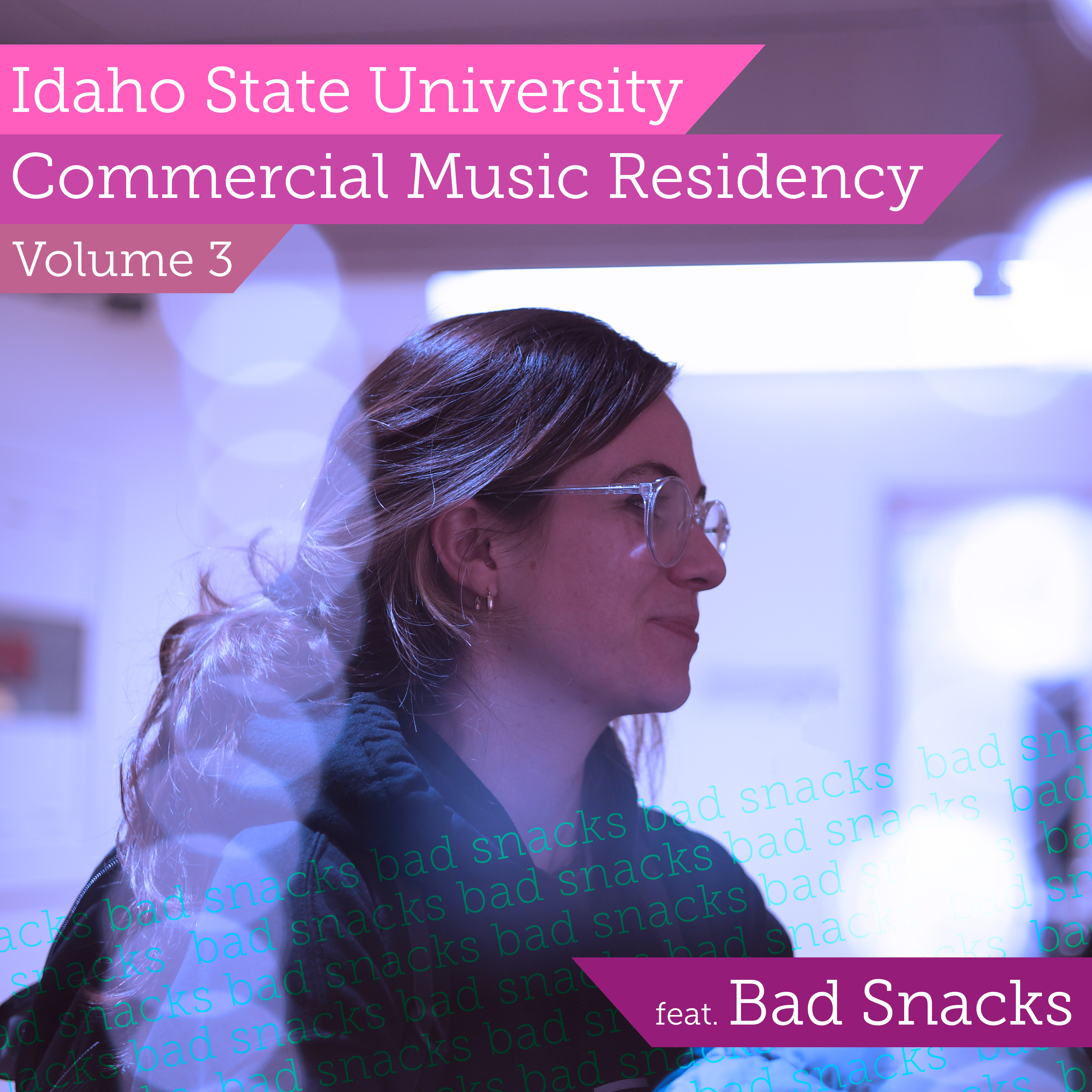 logo for City Creek Records EP featuring Bad Snacks as commercial music artist in residence