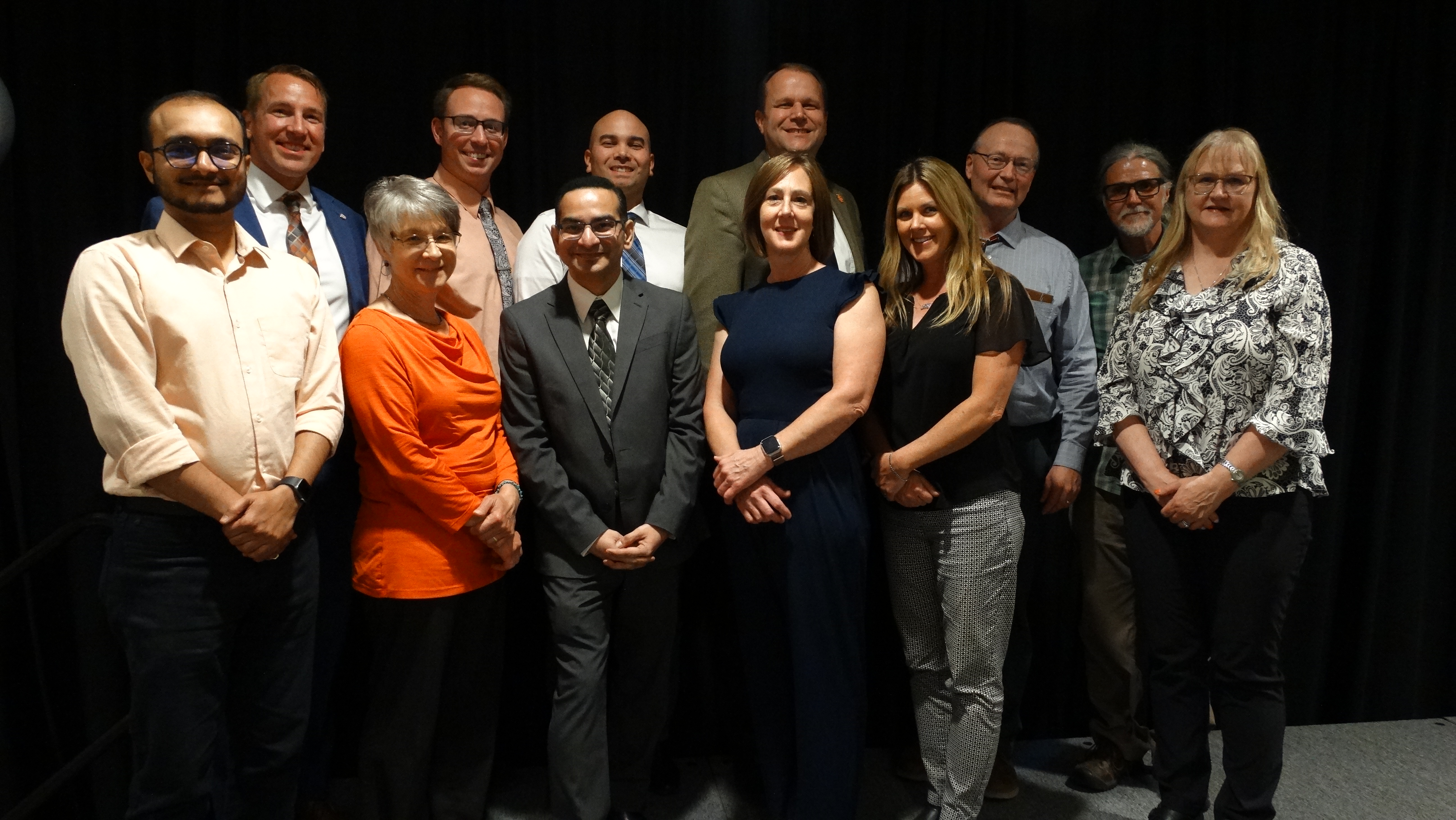 a group photo of Our faculty and stuff