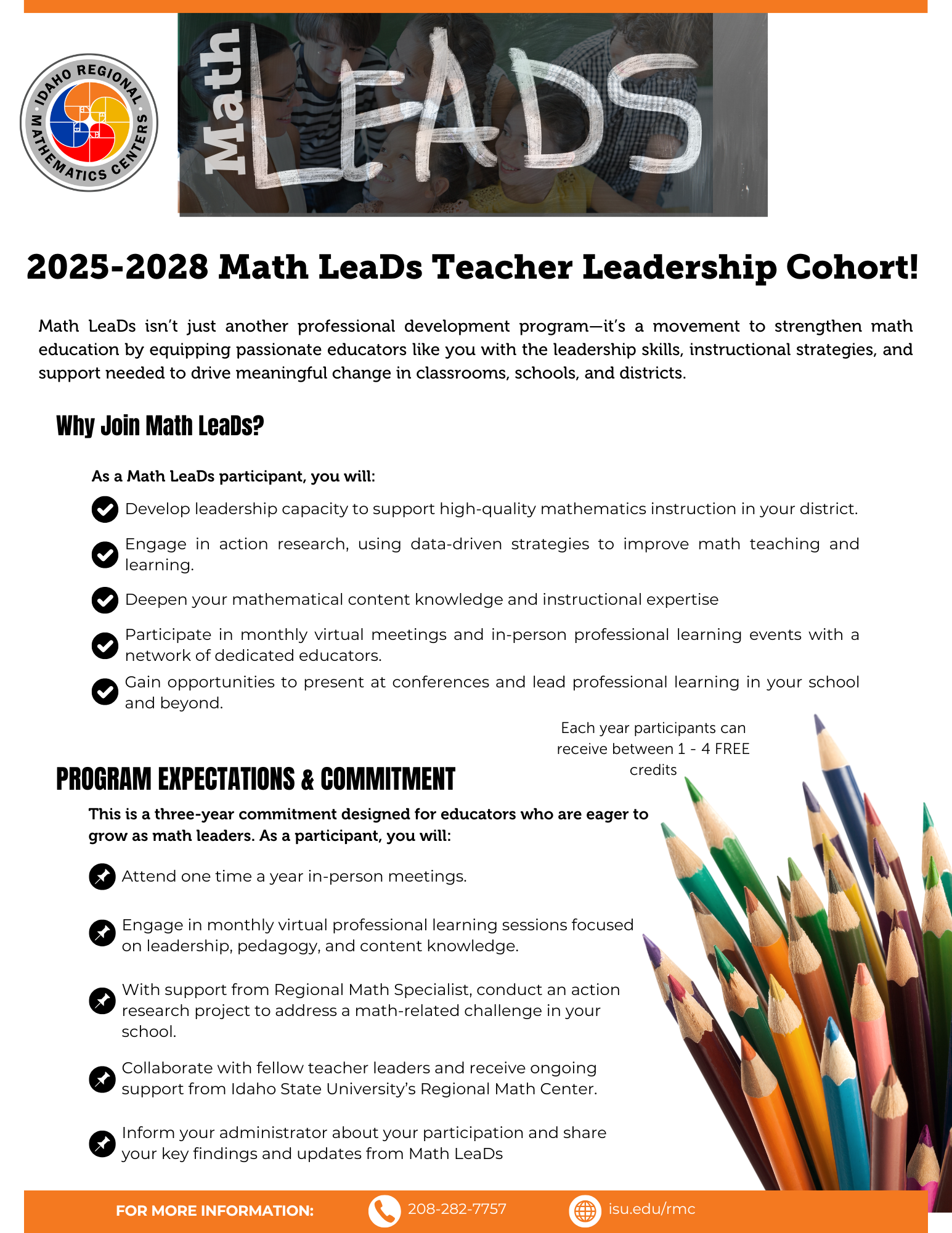 Math LeaDs program overview