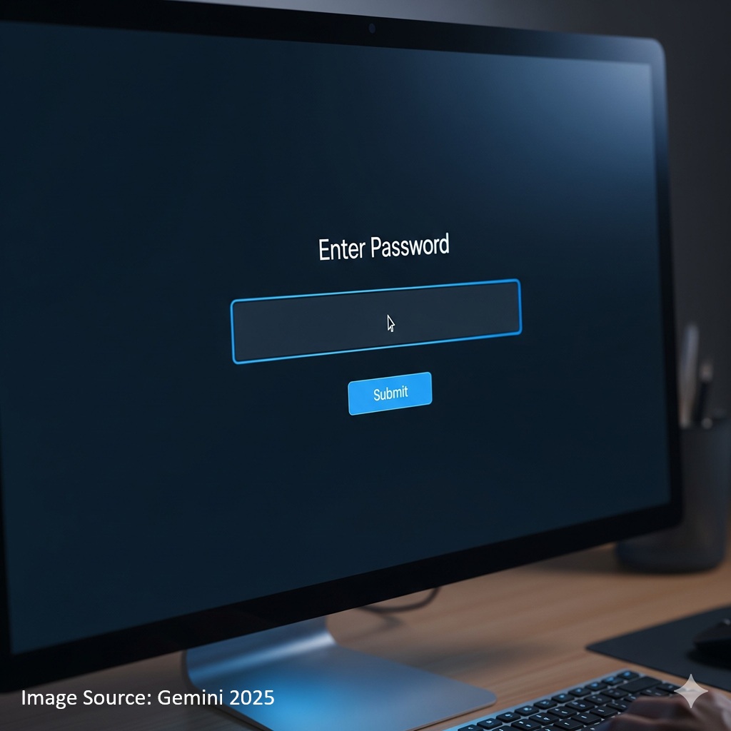 Monitor prompting for a password