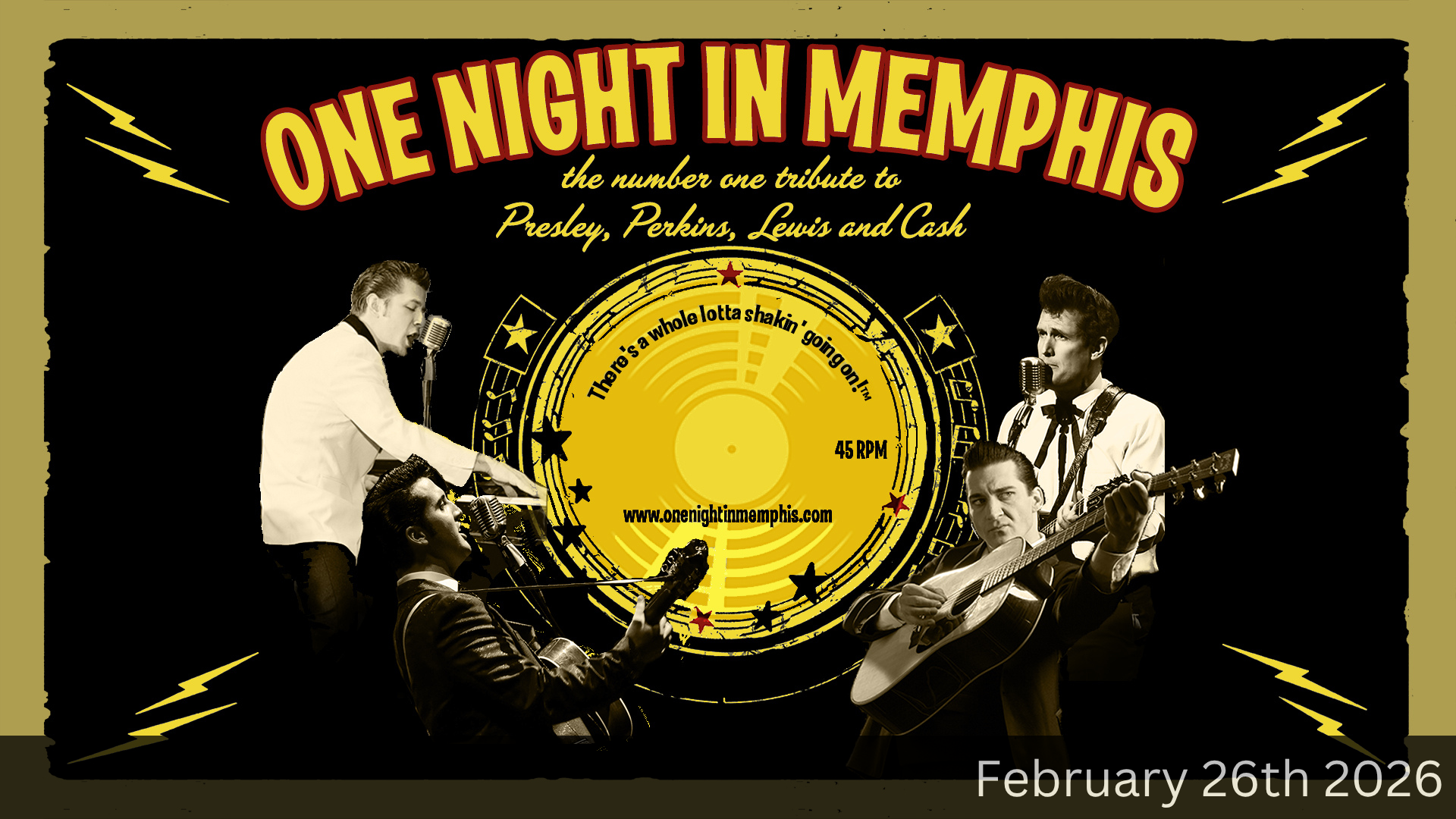 One Night in Memphis Show Poster
