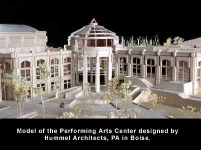 Model of Perfroming Arts Center