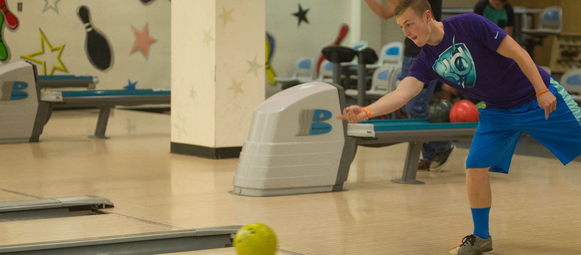 Student bowling