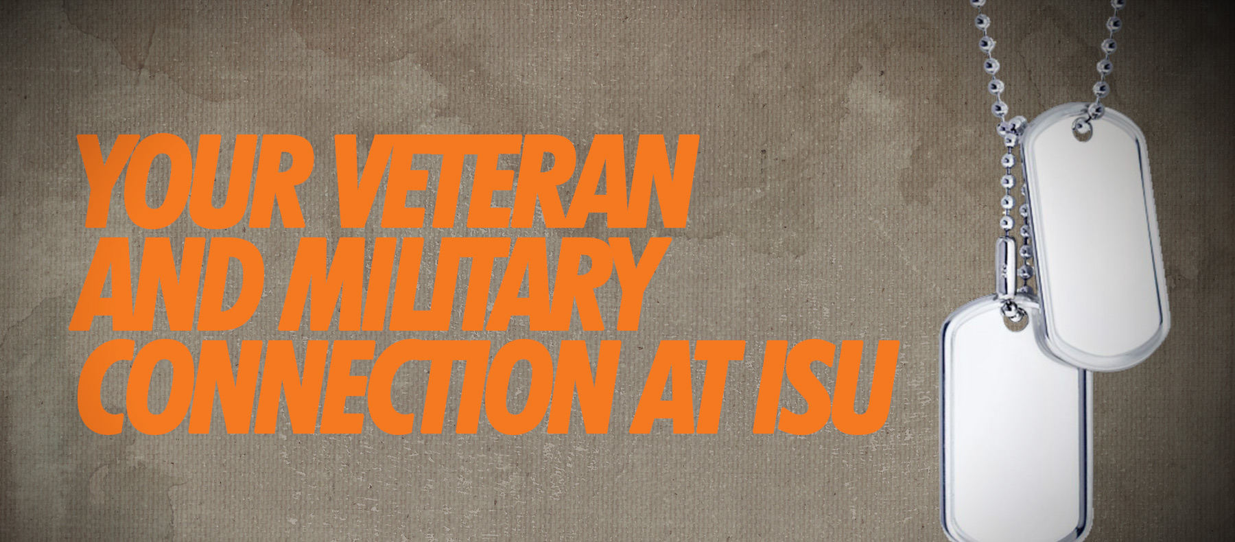 Your Veteran and Military Connection at ISU