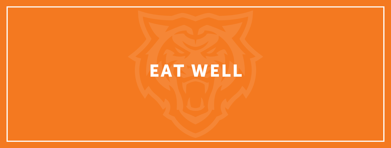 Orange Banner Eat Well