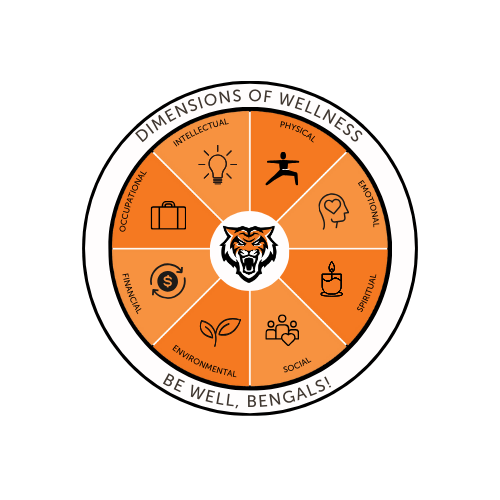 Dimensions of Wellness Wellness Center Wheel