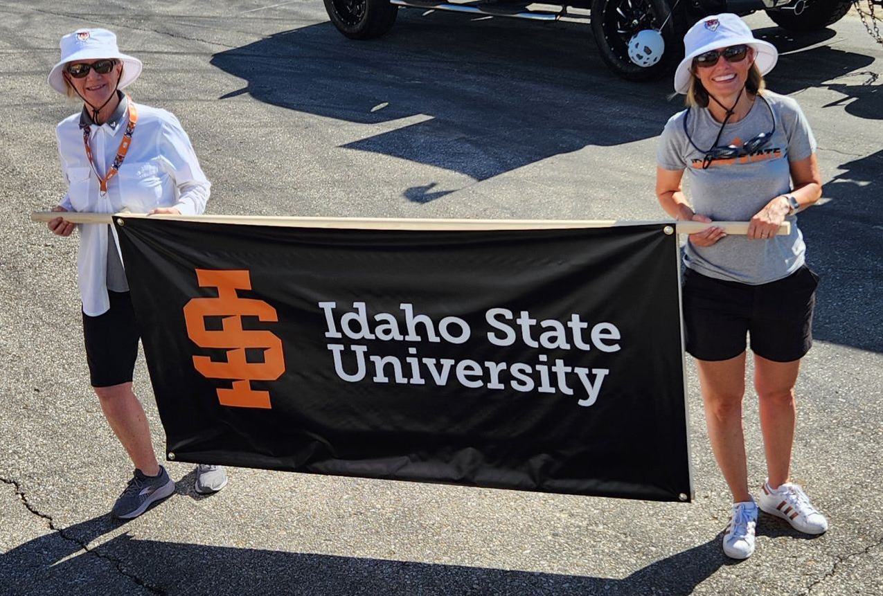 Meridian faculty and staff at the Meridian Dairy Days Parade