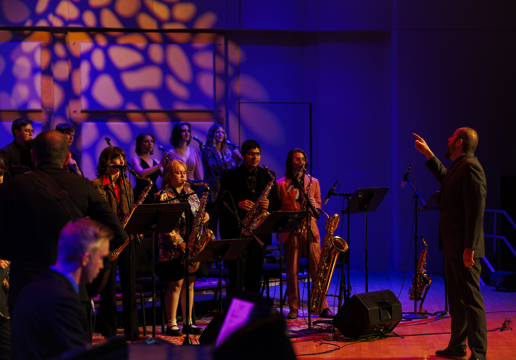 ISU Jazz Band with Thomas Kloss conducting