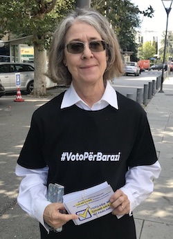 Martine Beachboard in Kosovo